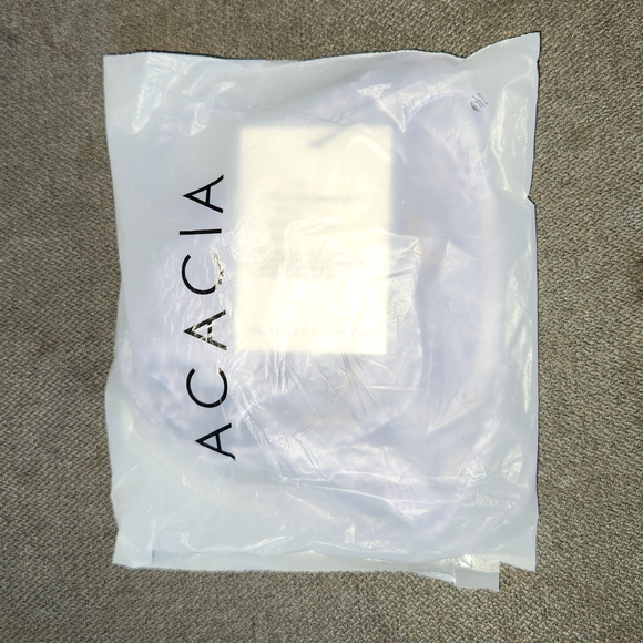 New Acacia Swimwear Manhattan Bikini Top Lilac Snake Bralette Bra underwire XL - Picture 6 of 10